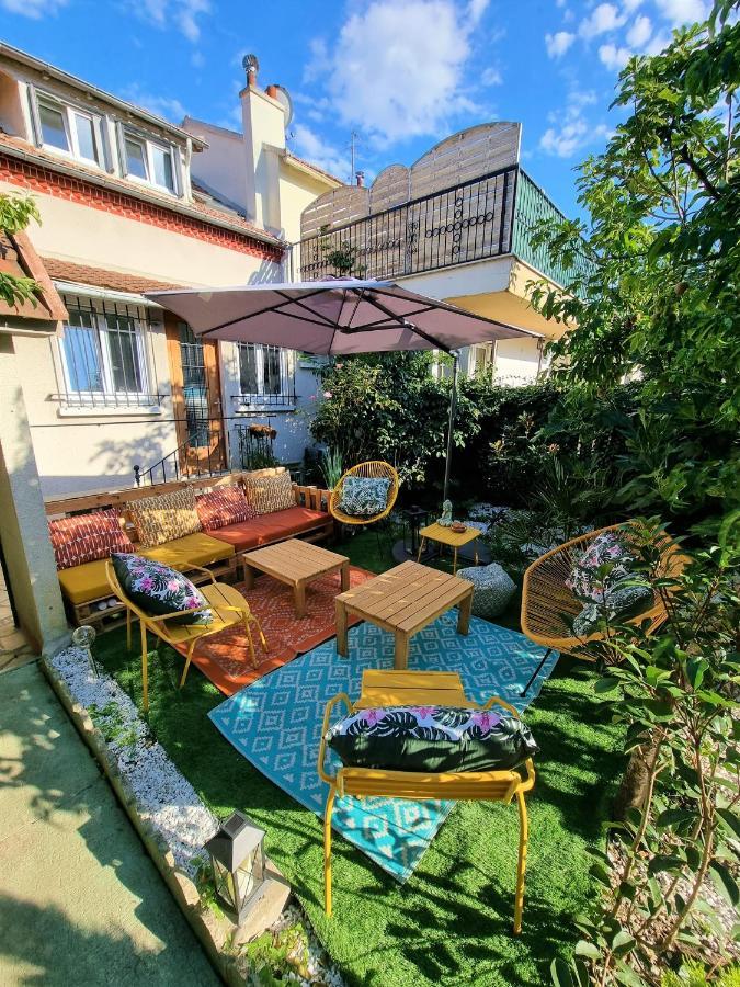 Petite Maison Au Calme Epinay-sur-Seine Bagian luar foto